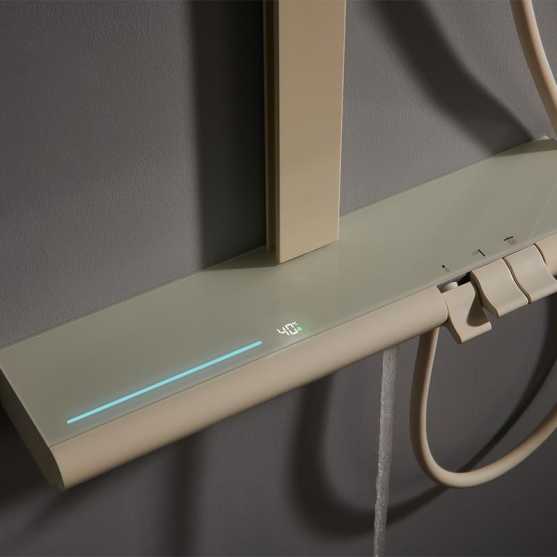 digital temperature display shower mixer